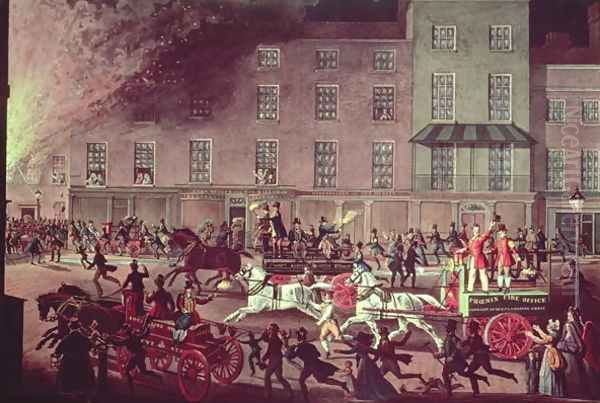 London Fire Engines, c. 1830 - view 1
