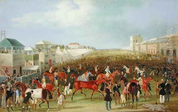 Epsom Races- The Race Over - view 1