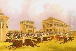 The Dead Heat for the Doncaster Great St. Leger Stakes between 'Charles XII' and 'Euclid', 1839 The Dead Heat for the Doncaster Great St. Leger Stakes between 'Charles XII' and 'Euclid', 1839