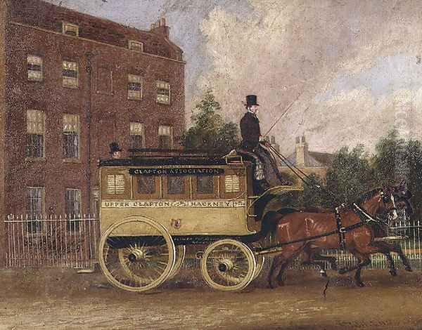The Clapton Association Omnibus, 1853 - view 1