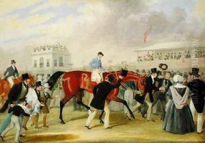 The Derby Pets- The Winner, 1842 by James Pollard