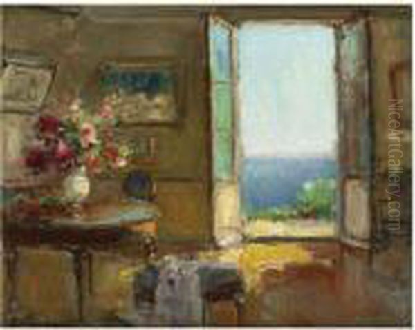 Still Life Of Flowers In An Interior - view 1