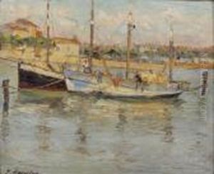 Port De Peche En Mediterranee