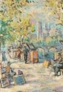 Paris, Notre-dame, Les Quais, Les Bouquinistes