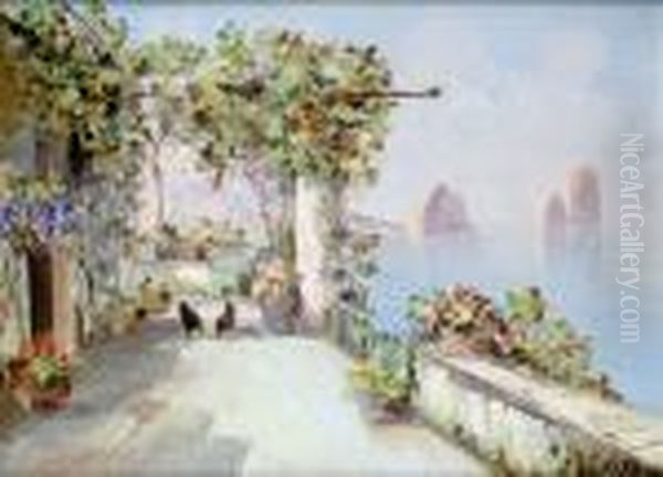 Capri, Terrasse Sur La Mer - view 1
