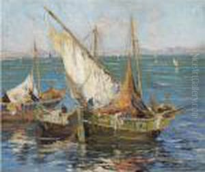 Fishing Boats In The South Of France