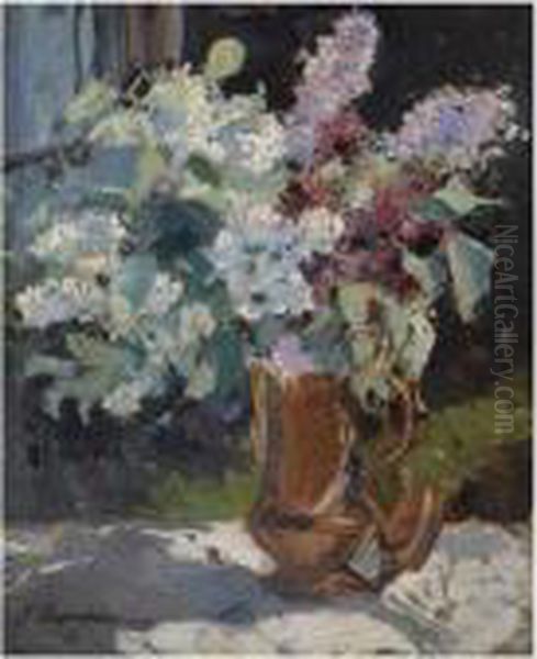 Still Life Of Lilacs - view 1