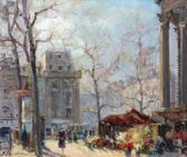 Marche Aux Fleurs, Place De La Madeleine - view 1