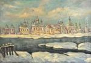 Ville Russe Sous La Neige Ville Russe Sous La Neige