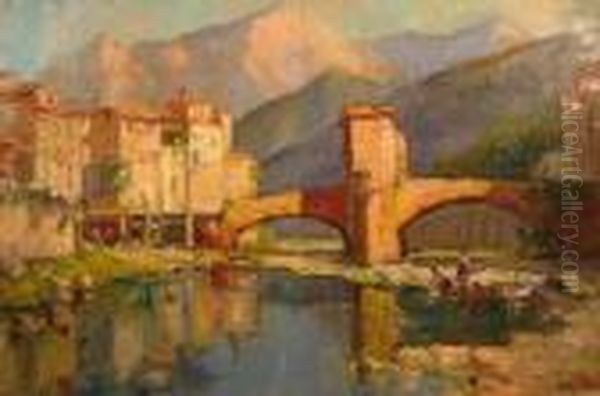 Sospel, Vue De L'ancien Pont - view 1
