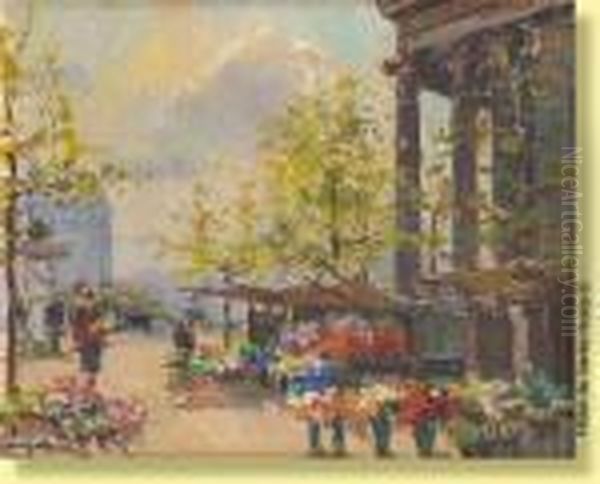 Marche Aux Fleurs Place De La Madeleine - view 1