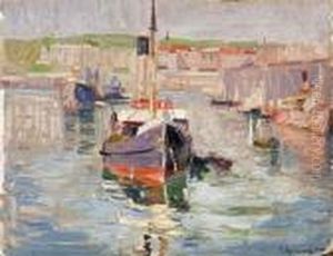 Le Port Des Martigues by Georges Lapchine