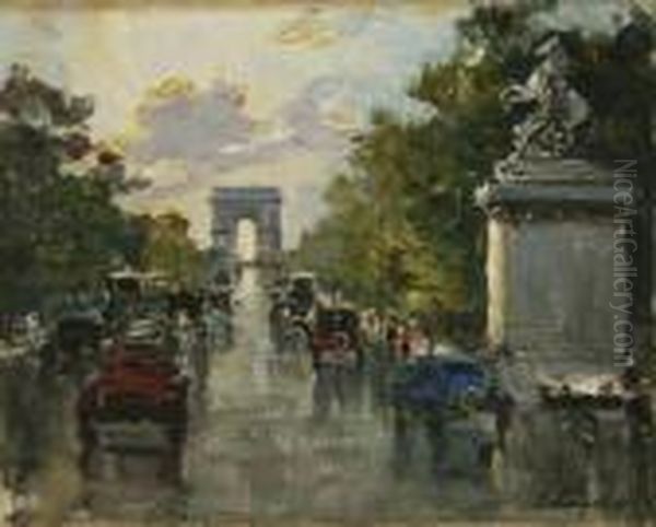 The Champs-elysees - view 1