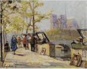 Notre Dame De Paris by Georges Lapchine