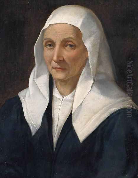 Portrait Of An Old Woman - view 1