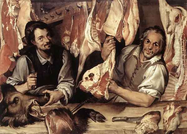 The Butcher's Shop 1580s - view 1