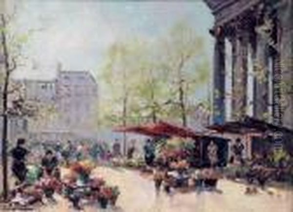 Le Marche Aux Fleurs, Place De La Madeleine - view 1