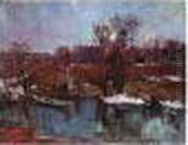 Bivouacing On The Banks Of The River - view 1
