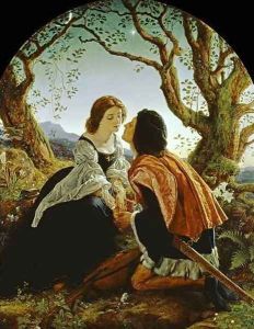 Hesperus, the Evening Star, Sacred to Lovers, 1855 by Sir Joseph Noel Paton