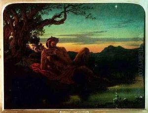 Evening by Sir Joseph Noel Paton