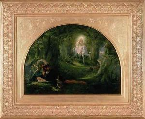 La Belle Dame Sans Merci The Story of Thomas Rhymer by Sir Joseph Noel Paton