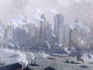 Gray day by Joseph Pennell
