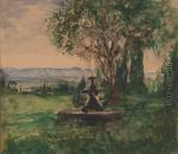 La Fontaine Dans Le Parc - view 1