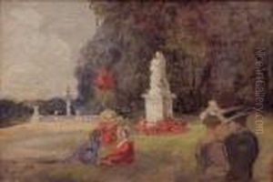 Scene De Parc by Pierre Laprade