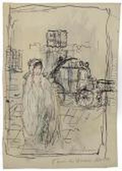 Femme Dans La Rue - view 1