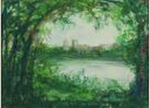 Vue D'avignon by Pierre Laprade