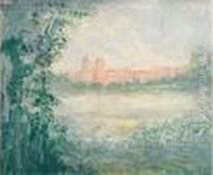 Vue D'avignon by Pierre Laprade