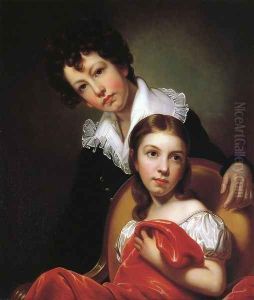 Michael Angelo and Emma Clara Peale 1826 by Rembrandt Peale
