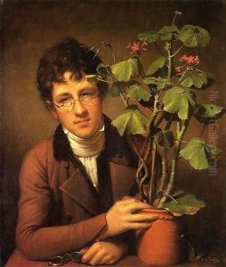 Rubens Peale with a Geranium 1801