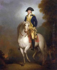 Equestrian Portrait of George Washington by Rembrandt Peale