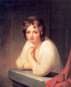 Girl at a Window (Rosalba Peale) 1846 by Rembrandt Peale