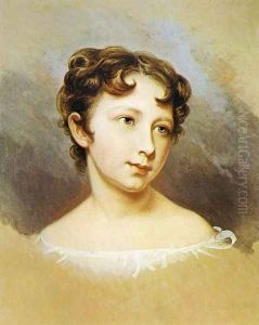 Portrait of Mary Jane Peale by Rembrandt Peale