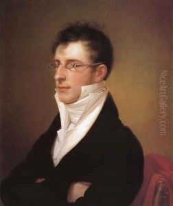 Portrait of Rubens Peale 1807 by Rembrandt Peale