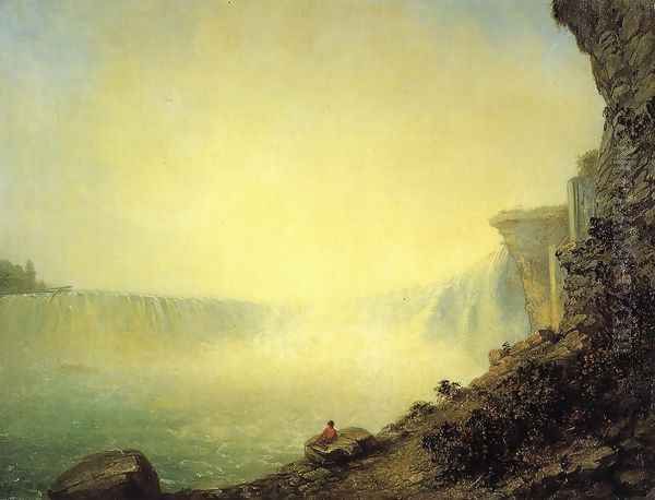 The Canadian Side of Niagara Falls, Platform Rock - view 1