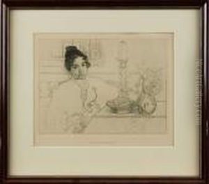 En Konstnarshustru by Carl Larsson