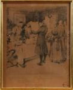 Den Glada Festen by Carl Larsson