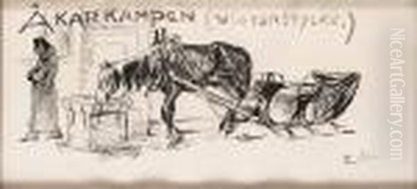Akarkampen (vinterstycke) - view 1