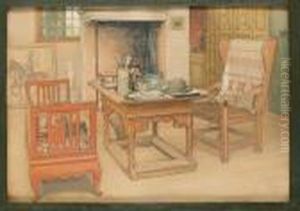Tittut by Carl Larsson