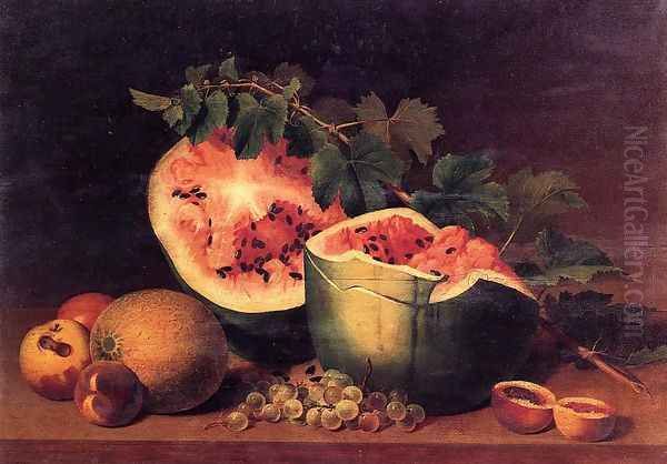 Still Life with Broken Watermelon - view 1
