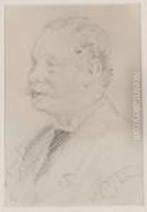 J. Collin by Carl Larsson