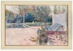 Min Gardsplan by Carl Larsson