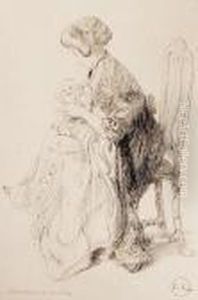 Suzanne Och Gunlog by Carl Larsson