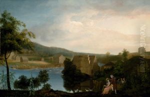 Pleasure Party by a Mill