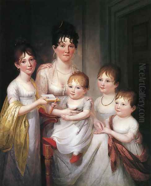 Madame Dubocq and Her Children - view 1