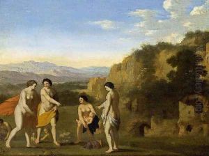 The Finding of Moses by Cornelis Van Poelenburgh