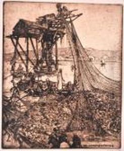 Der Wunderbere Fischzug by Oskar Laske